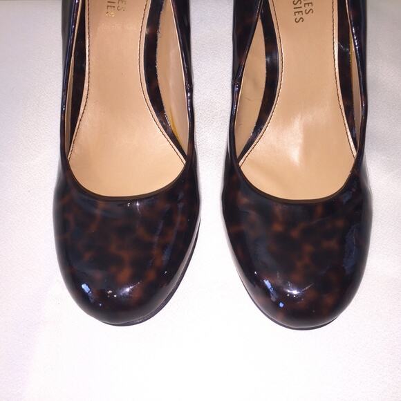 Mootsies Tootsies Leopard Faux Patent Leather Pump, Size 9.5 - Picture 6 of 8